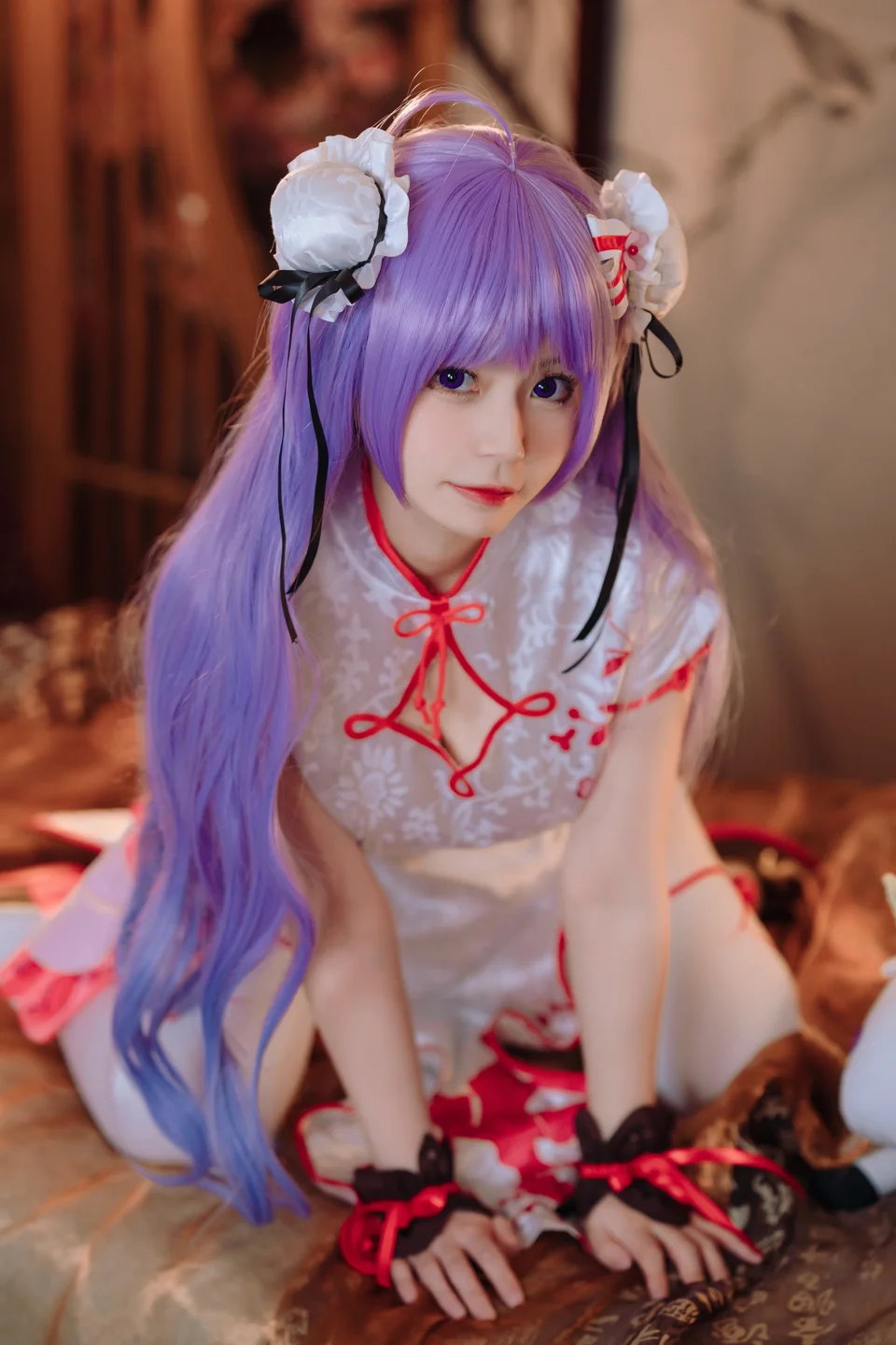 猫大人 - 碧蓝航线 独角兽 旗袍 [22P-348MB] tg@simisebaisi 【丝足阁】011.webp